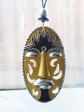 Afrocentric Car Accessory Car Hanger Gold Silver Black Ethnic