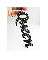 Bling Queen Car Charm Black Car Accessories Queen Rear View Mirror Black Afrocentric Car Charms Large African