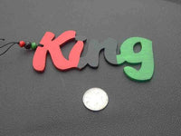 King Car Charm Accessories RBG Pan African Handmade The Blacker The Berry ®