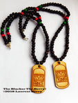 King Prince Necklaces Father Son Jewelry Ethnic Pan African, RBG Black Owned Business