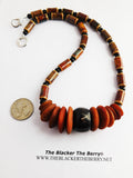 Ethnic Necklaces Beaded Jewelry Brown Women