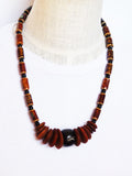 Ethnic Necklaces Beaded Jewelry Brown Women