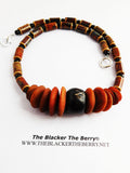 Ethnic Necklaces Beaded Jewelry Brown Women