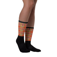 Kente Print Socks