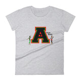 Women's short sleeve African Beauty Collegiate t-shirt