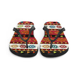 Tribal print Flip-Flops, footwear