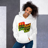 It's that Red, Black & Green For Me Hoodie for Women