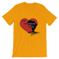 Men's short sleeve Love My African Roots t-shirt