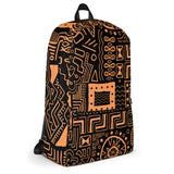 African Mudcloth Print Backpack