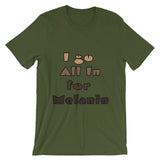 Unisex short sleeve Melanin t-shirt