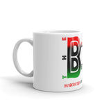 The Blacker the Berry Mug Home Decor Black Owned Business Pan African Red Black Green