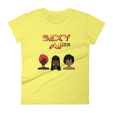 Sexy AF African Women's short sleeve t-shirt tee