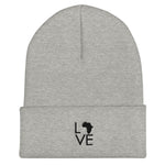 Africa Love Cuffed Beanie