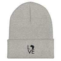 Africa Love Cuffed Beanie