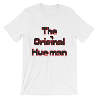Unisex short sleeve Hue-Man t-shirt