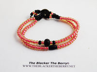 Pink Anklet Beaded Summer Jewelry Women