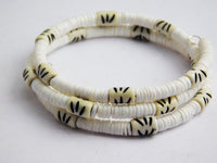 White Black Bracelets Beaded Gift Ideas for Her Him Ethnic Jewelry