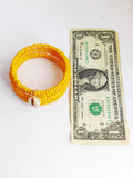 Yellow Bracelet Beaded Adjustable Jewelry Cowrie Shell